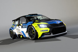 La ŠKODA Fabia R5 di Sylvain Michel