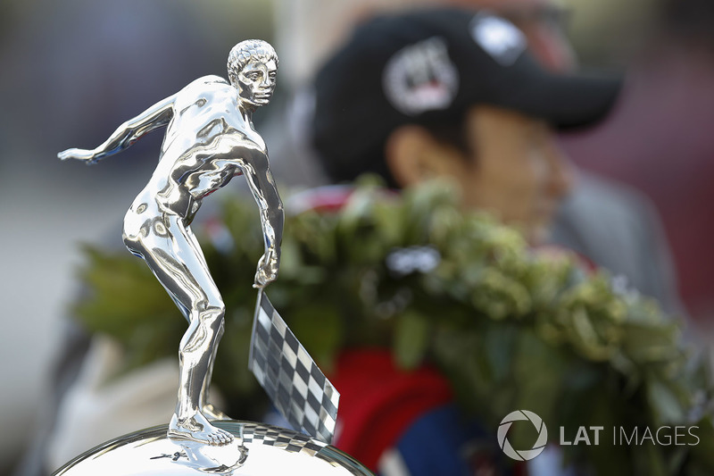 Winner Takuma Sato, Andretti Autosport Honda