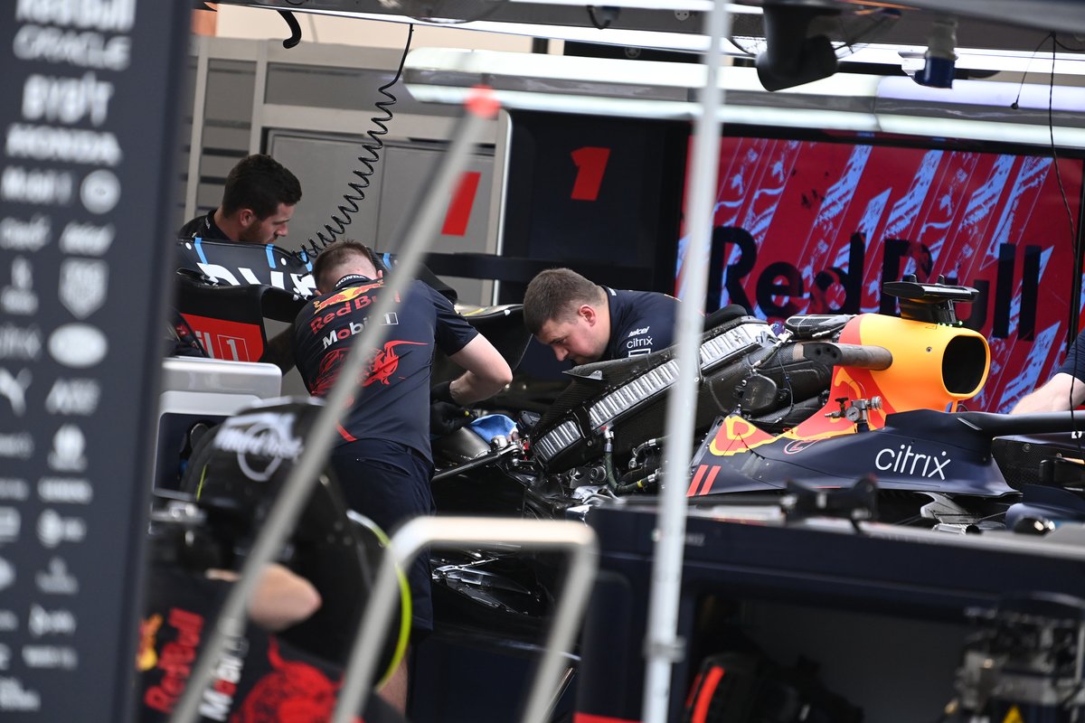 Detalle del Red Bull Racing RB18