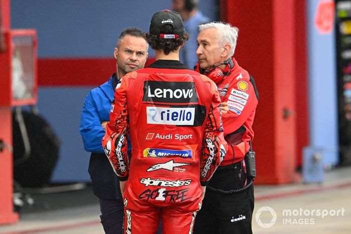 Francesco Bagnaia, Equipo Ducati, David Tardozzi, Michelin