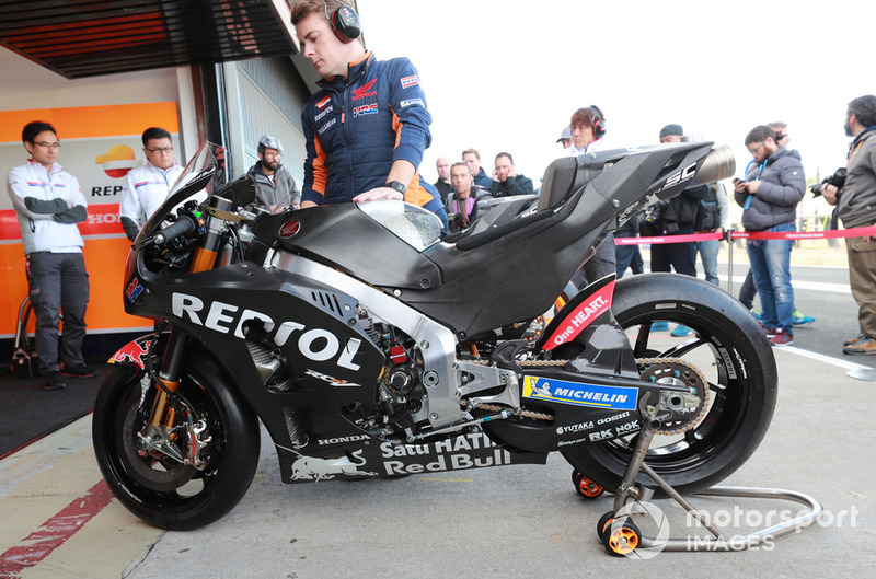 La moto di Marc Marquez, Repsol Honda Team