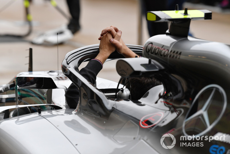 Halo del Mercedes AMG F1 W09