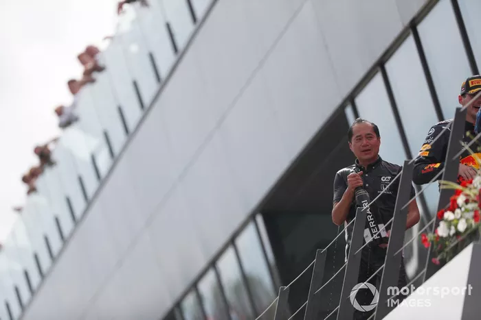 Podio: Toyoharu Tanabe, Director técnico F1 Honda