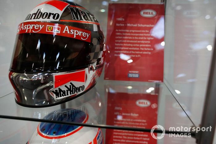 El casco de Michael Schumacher