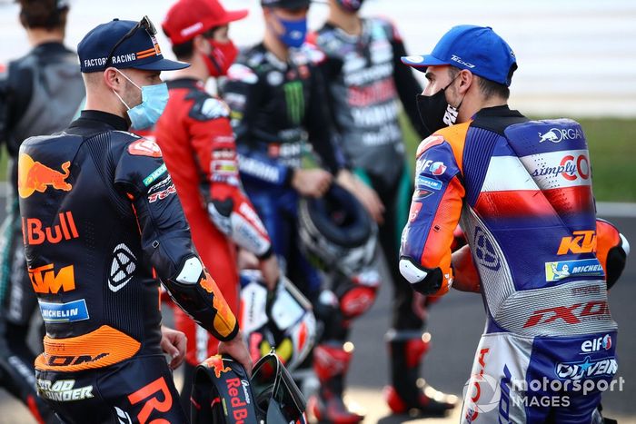 Brad Binder, Red Bull KTM Factory Racing, Miguel Oliveira, Red Bull KTM Tech 3