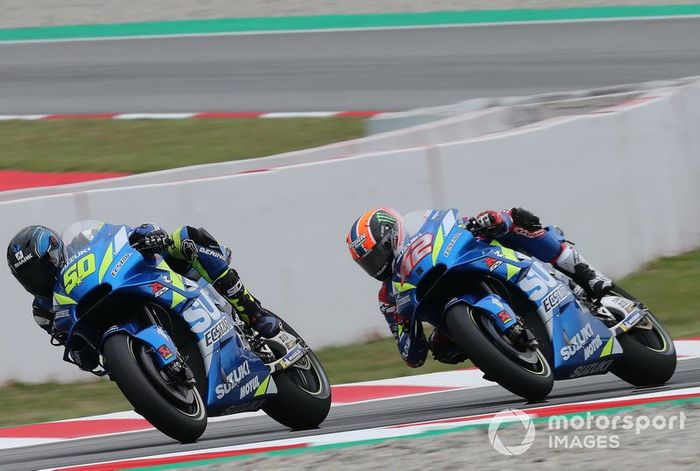 Guintoli, Alex Rins, Team Suzuki MotoGP