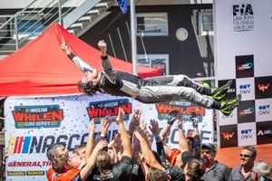 Nicolo Rocca Celebrates Win