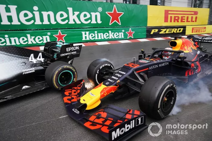 La secuencia del ataque de Verstappen a Hamilton en Mónaco 2019