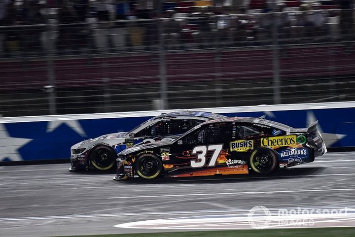 Chris Buescher, JTG Daugherty Racing, Chevrolet Camaro Kroger Thrill of the Grill