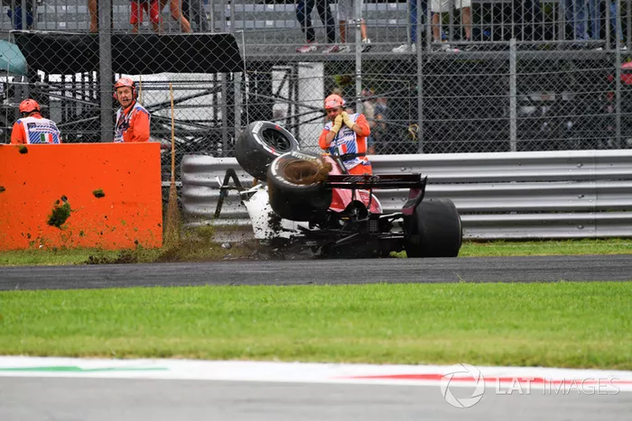 El accidente de Marcus Ericsson, Sauber C37