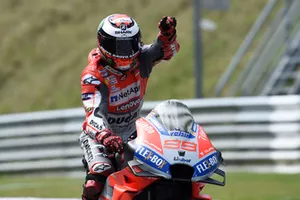 Le vainqueur Jorge Lorenzo, Ducati Team