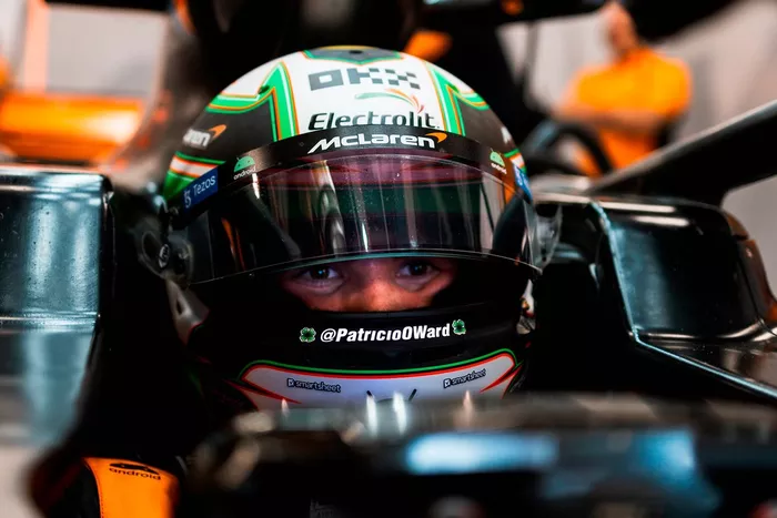 Prueba Patricio O'Ward, McLaren MCL35M-8