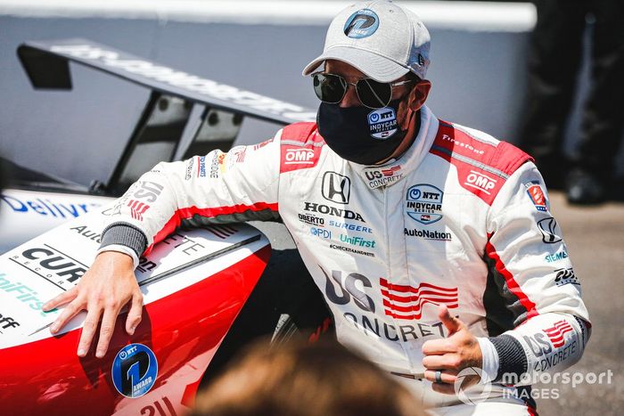Marco Andretti, Andretti Herta with Marco & Curb-Agajanian Honda, autor de la pole de la Indy 500 2020