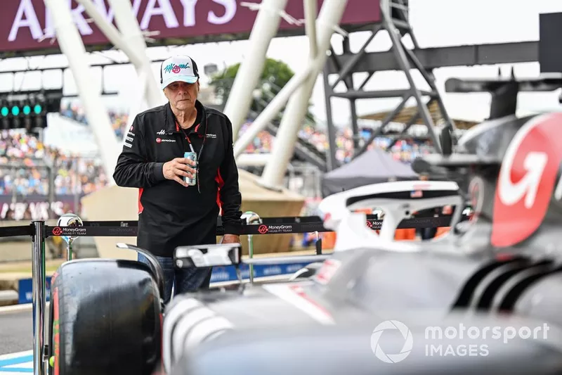 Gene Haas, propriétaire et fondateur de l'écurie Haas F1 Team 