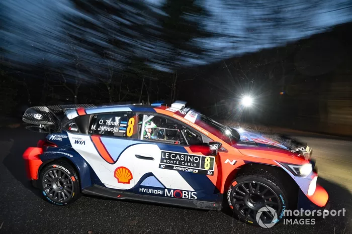 Ott Tänak, Martin Järveoja, Hyundai World Rally Team Hyundai i20 N Rally1