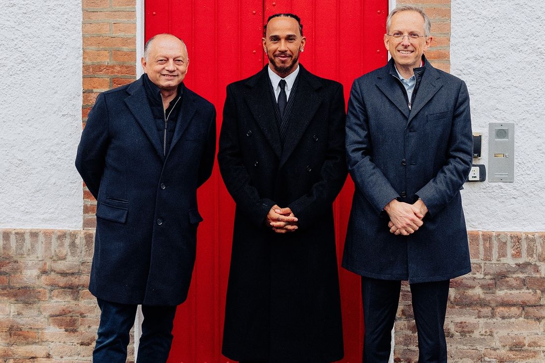 Frederic Vasseur, Lewis Hamilton, Ferrari, Benedetto Vigna