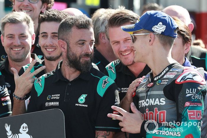 Tercero Fabio Quartararo, Petronas Yamaha SRT