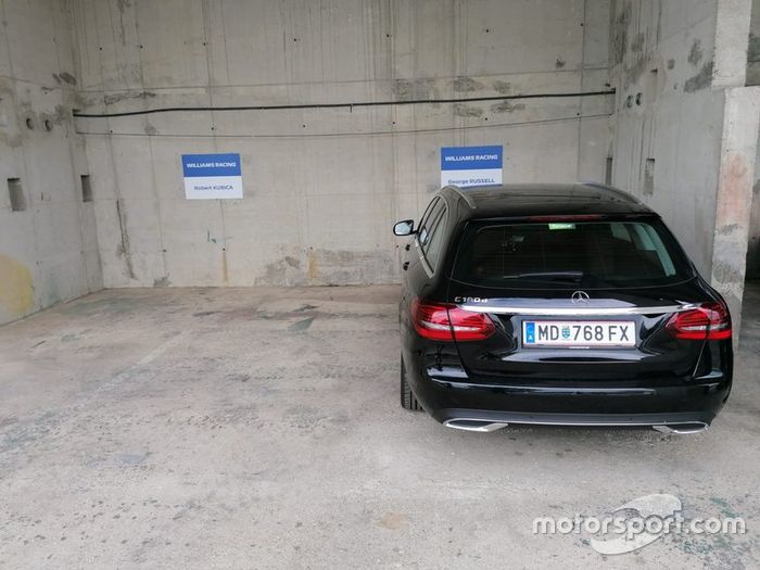 El coche que conduce George Russell este fin de semana, ¿y el de Robert Kubica?