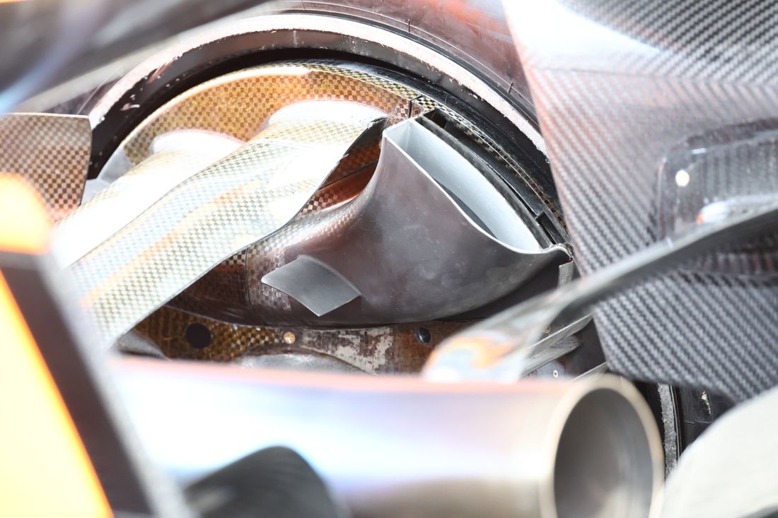 McLaren MCL38 detalles técnicos