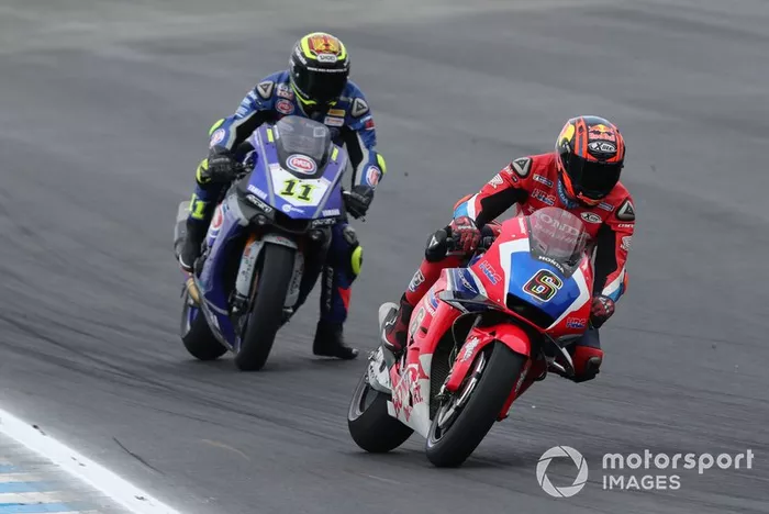 #2 HRC Honda Test Team: Stefan Bradl, #11 GRT Yamaha Official: Sandro Cortese