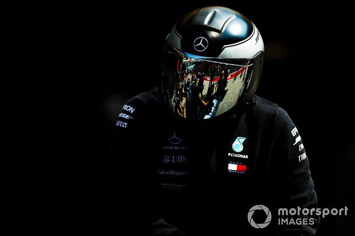 Mecánico de Mercedes AMG F1