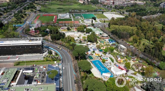 Vista aérea del circuito