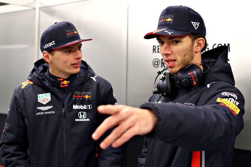 Макс Ферстаппен, Red Bull Racing, П'єр Гаслі, Red Bull Racing