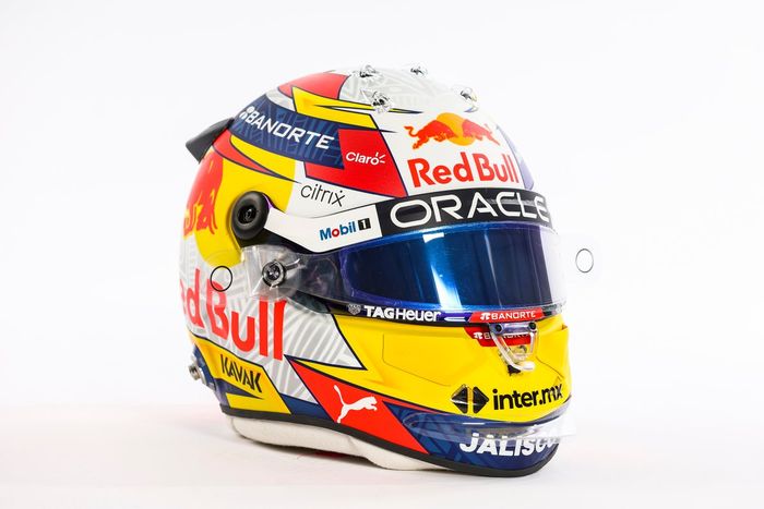 Casco de Sergio Pérez, Red Bull Racing