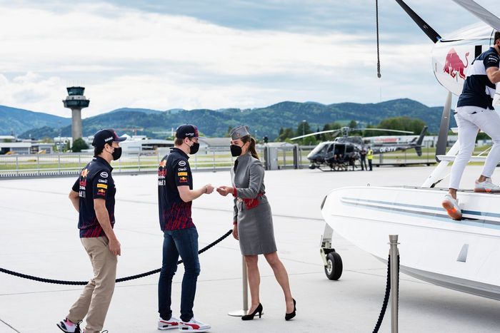 Max Verstappen y Sergio Perez, Red Bull Racing