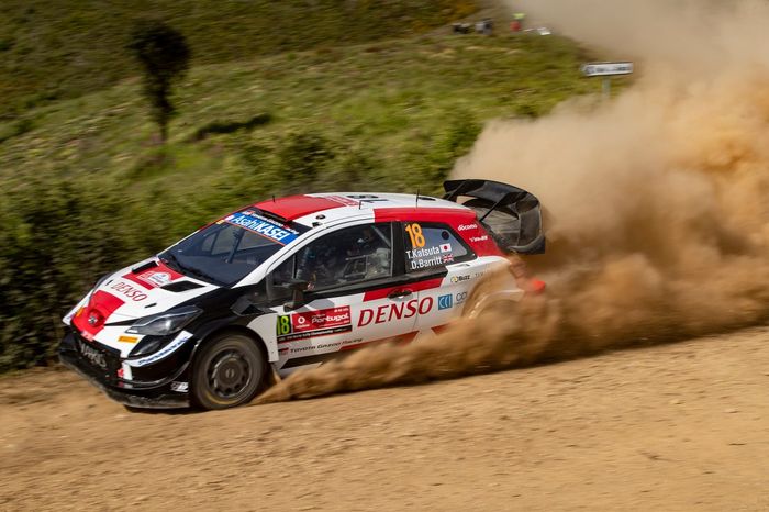 Takamoto Katsuta, Daniel Barritt, Toyota Gazoo Racing WRT Toyota Yaris WRC