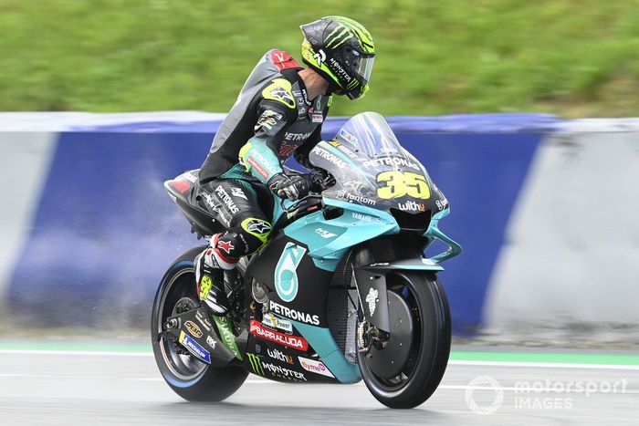 Cal Crutchlow fue compañero de Rossi en las dos carreras de 2021 en Austria