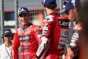Francesco Bagnaia, Equipo Ducati, Marc Márquez, Equipo Ducati