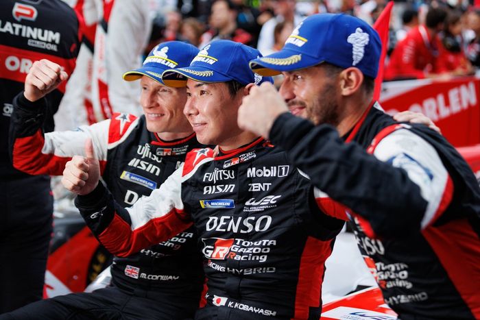 #7 Toyota Gazoo Racing Toyota GR010 - Hybrid: Mike Conway, Kamui Kobayashi, José María López