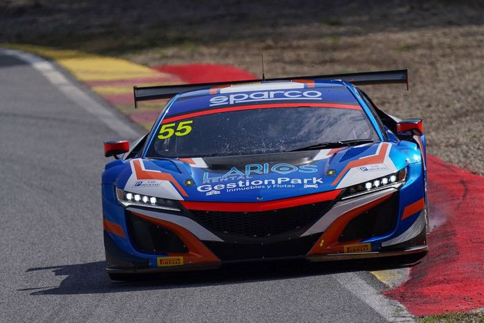 #55 Nova Race, Honda NSX GT3 Evo 22: Jacopo Guidetti, Leonardo Moncini, Jorge Cabezas Catalan