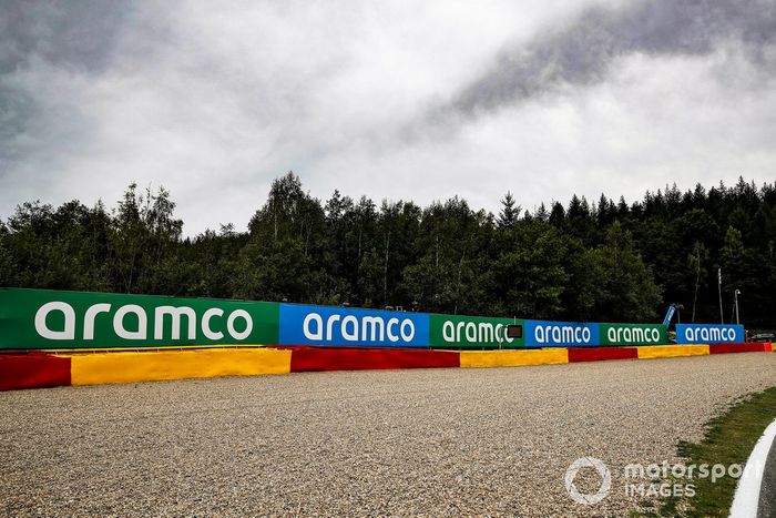 Detalle de la pista de Spa-Francorchamps