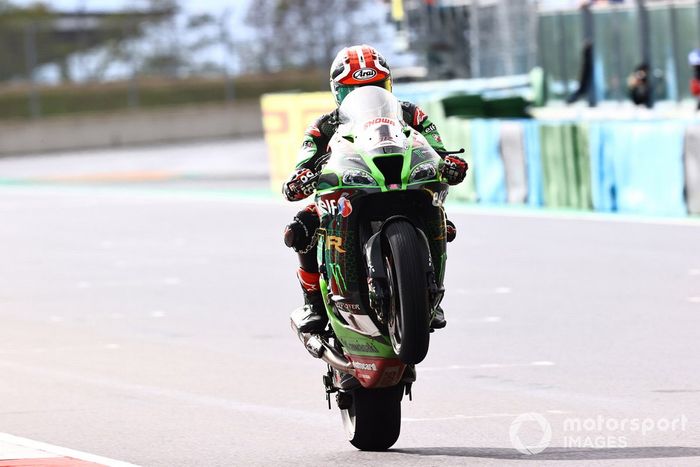Tercer lugar Jonathan Rea, Kawasaki Racing Team