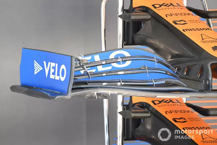 McLaren: asa dianteira