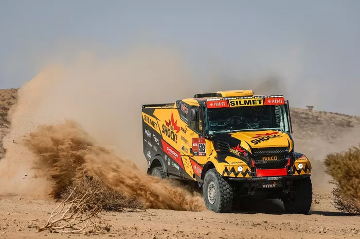 #503 Big Shock Racing Iveco: Martin Macik, Frantisek Tomasek, David Svanda