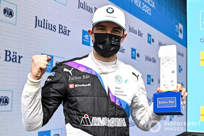 El poleman, Jake Dennis, BMW i Andretti Motorsport