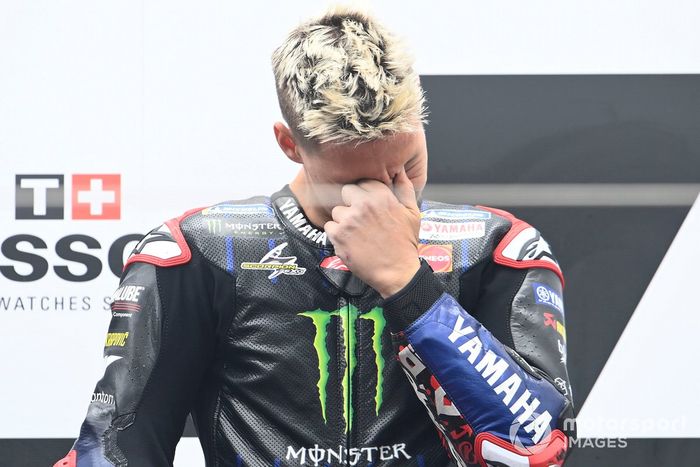 Podio: ganador Fabio Quartararo, Yamaha Factory Racing
