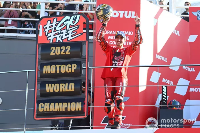 Campeón mundial Francesco Bagnaia, Ducati Team