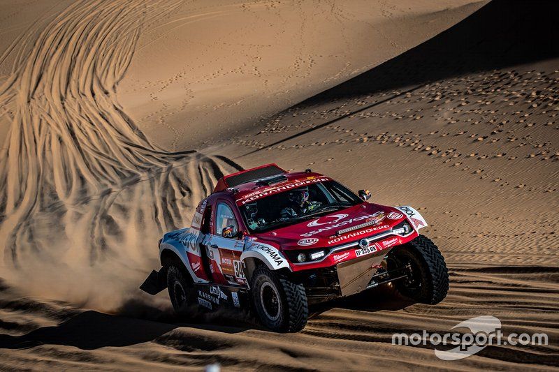 #341 Ssangyong Motorsport Koorando DKR: Oscar Fuertes Aldanondo, Diego Vallejo