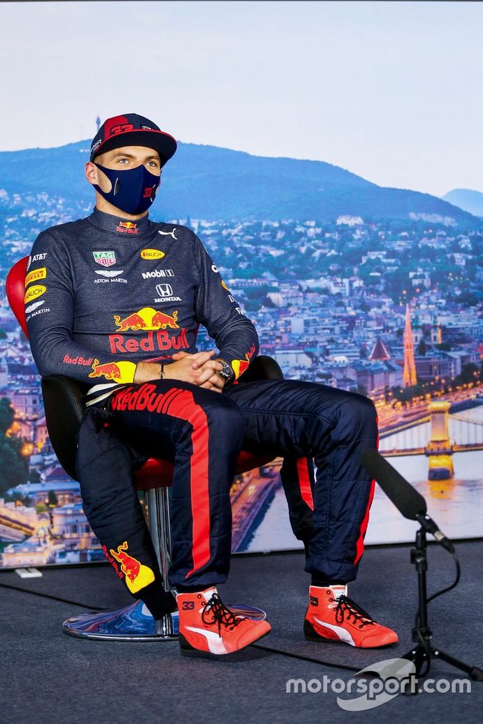 Max Verstappen, Red Bull Racing en la conferencia de prensa