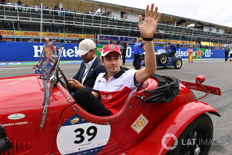 F1-es versenyzői parádé az Olasz Nagydíjról, Monzából