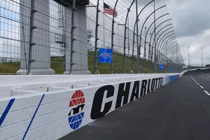 Charlotte Roval track preparations