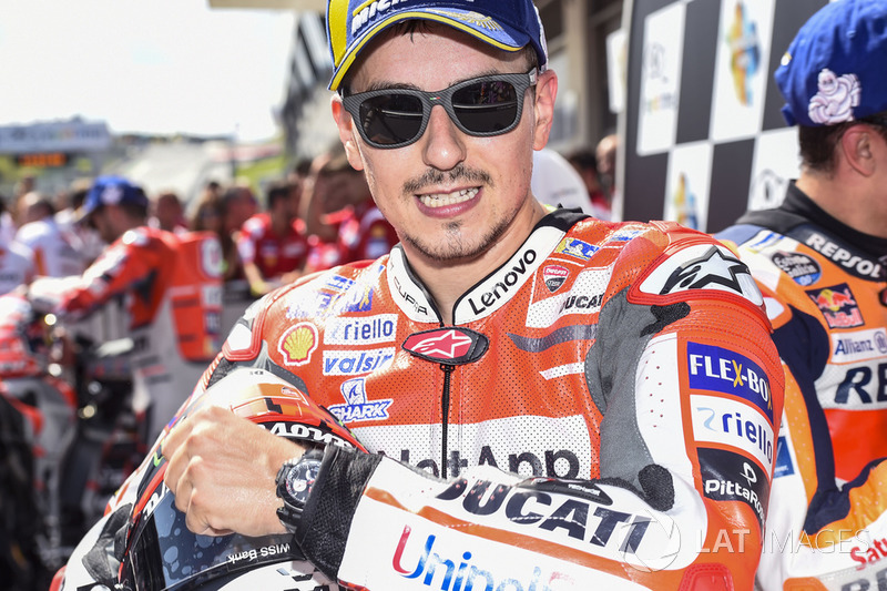 Ganador de la carrera Jorge Lorenzo, Ducati Team