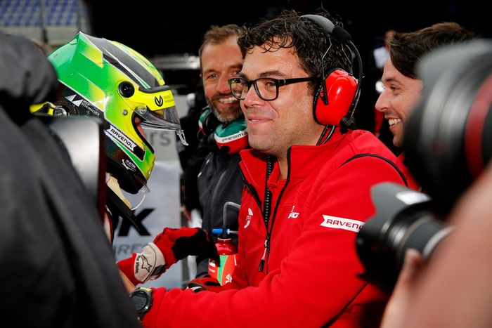 Ganador de la carrera Mick Schumacher, PREMA Theodore Racing Dallara F317 - Mercedes-Benz