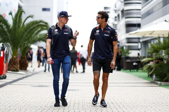 Max Verstappen, Red Bull Racing, et Daniel Ricciardo, Red Bull Racing