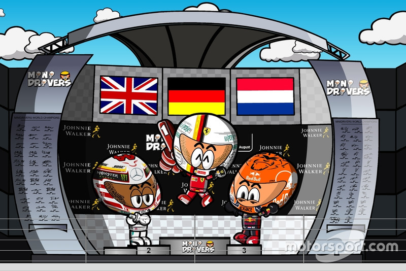 El GP de Bélgica según los MiniDrivers