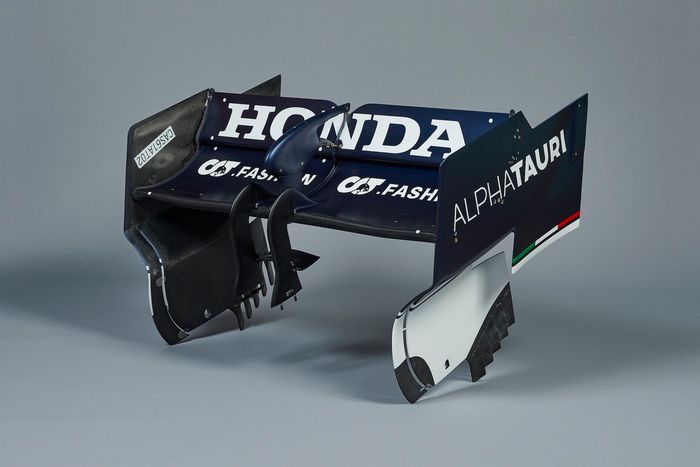 Alerón trasero completo